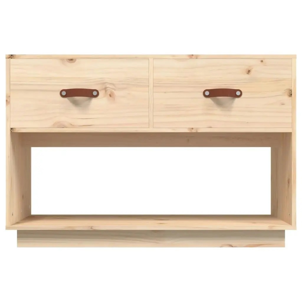 TV Cabinet 90x40x60 cm Solid Wood Pine 821522