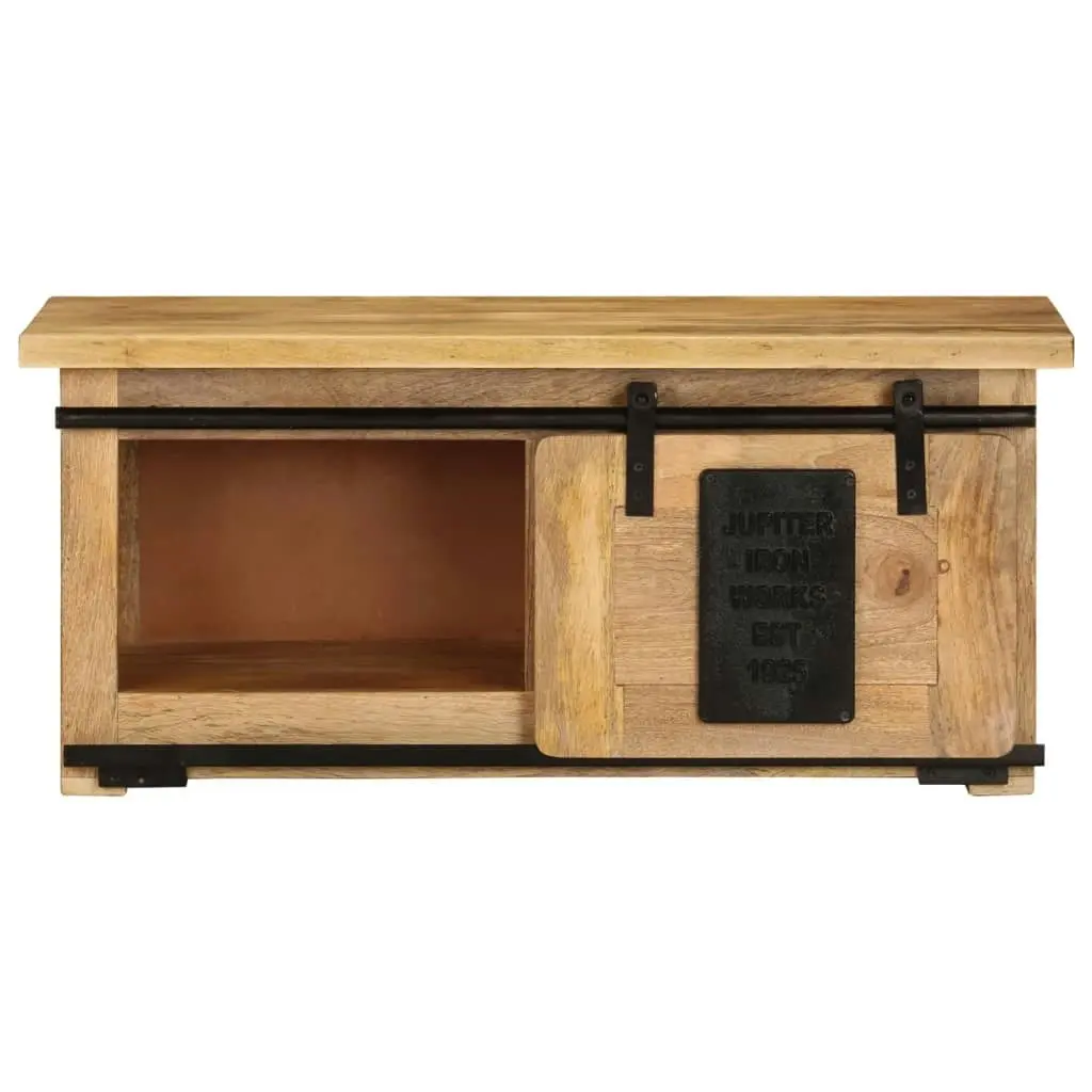 TV Cabinet 90x35x40 cm Solid Wood Mango 321570