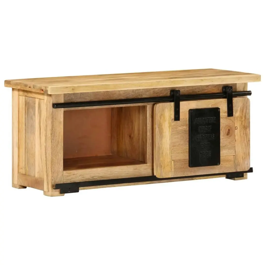 TV Cabinet 90x35x40 cm Solid Wood Mango 321570