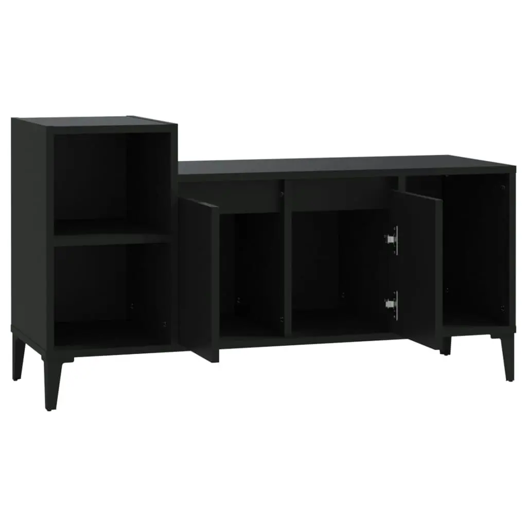 TV Cabinet Black 100x35x55 cm Engineered Wood 821181