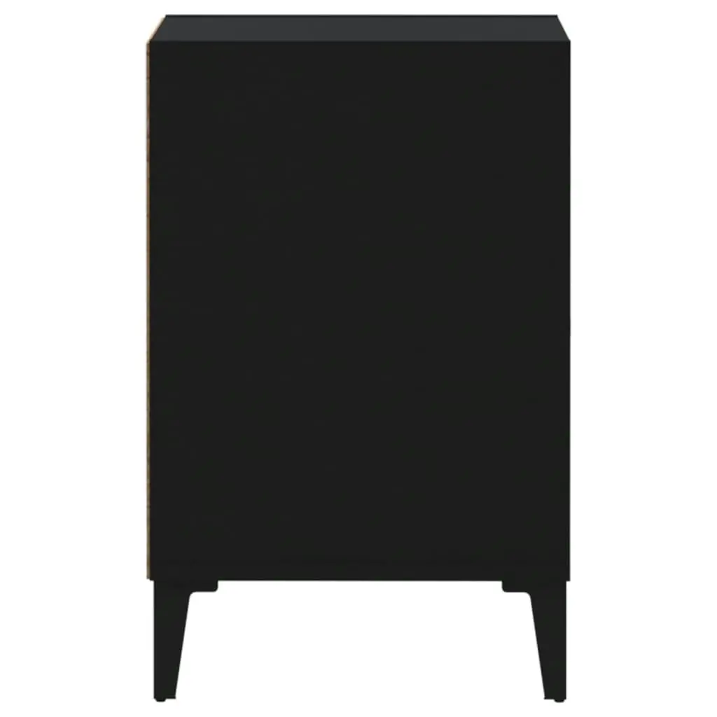 TV Cabinet Black 100x35x55 cm Engineered Wood 821181