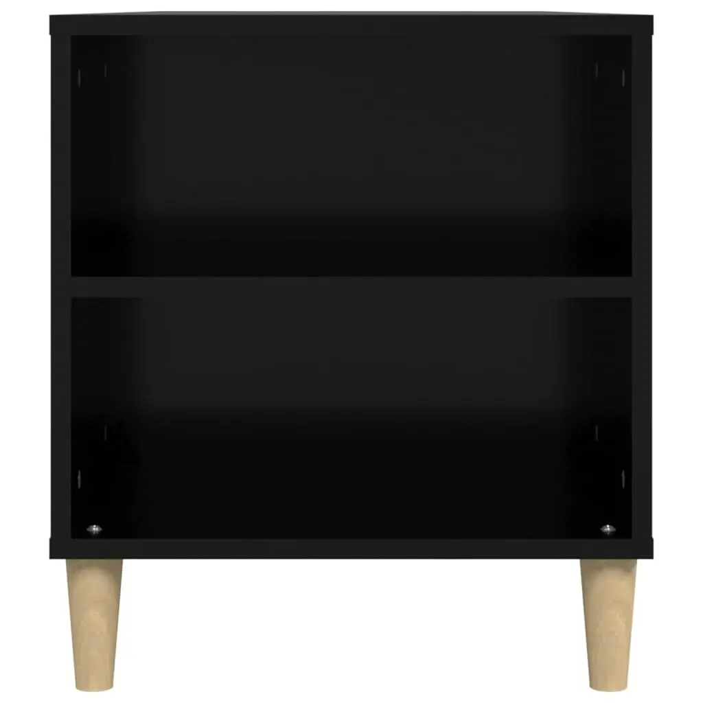 TV Cabinet Black 102x44.5x50 cm Engineered Wood 819597