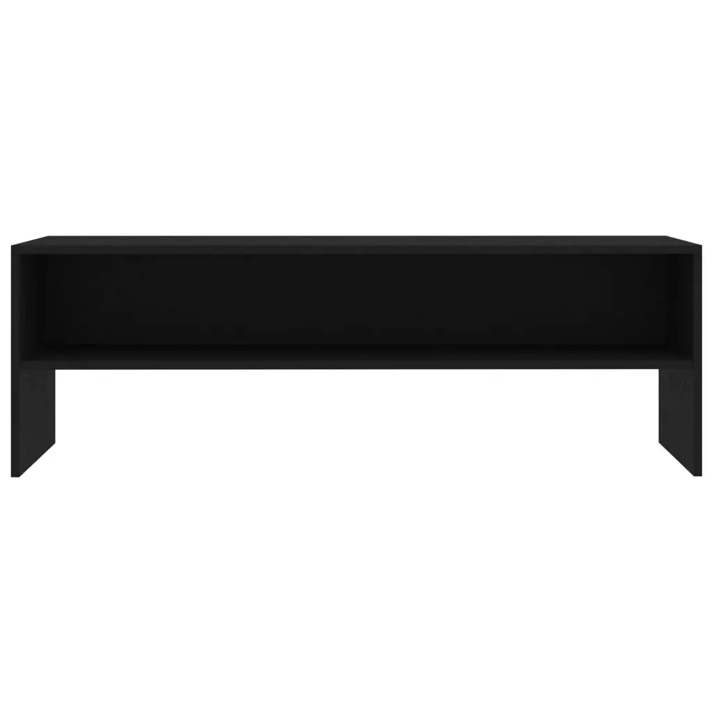 TV Cabinet Black 120x40x40 cm Engineered Wood 800037