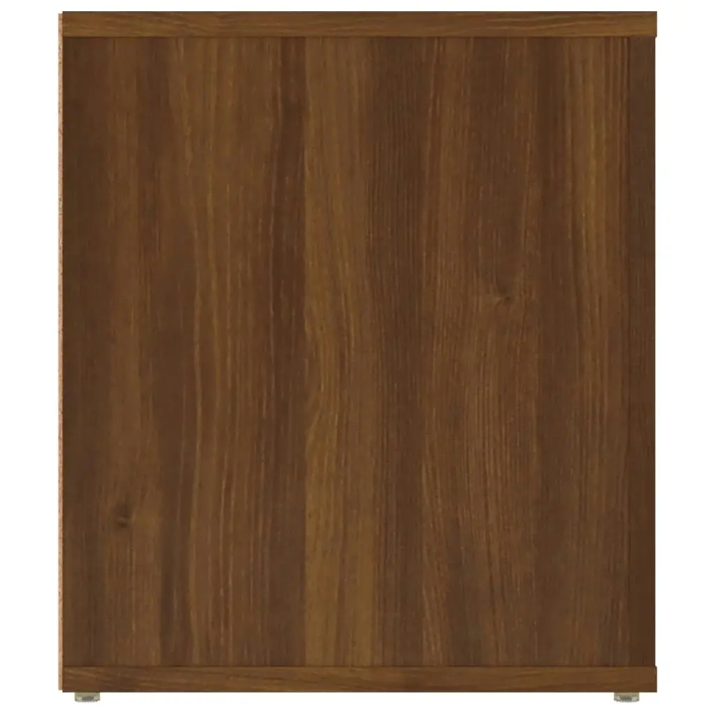 TV Cabinet Brown Oak 100x35x40 cm Engineered Wood 823106