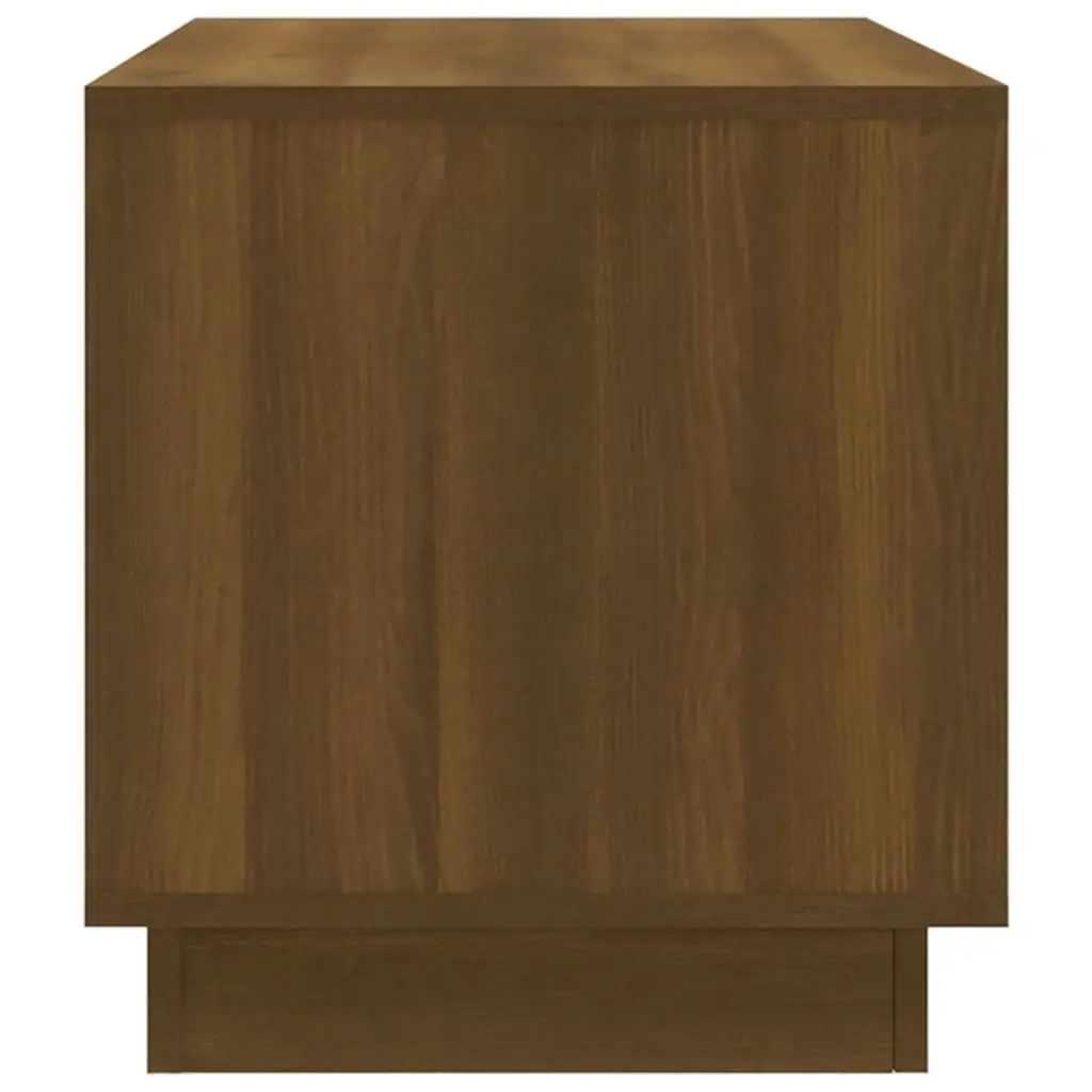 TV Cabinet Brown Oak 102x41x44 cm Engineered Wood 812974