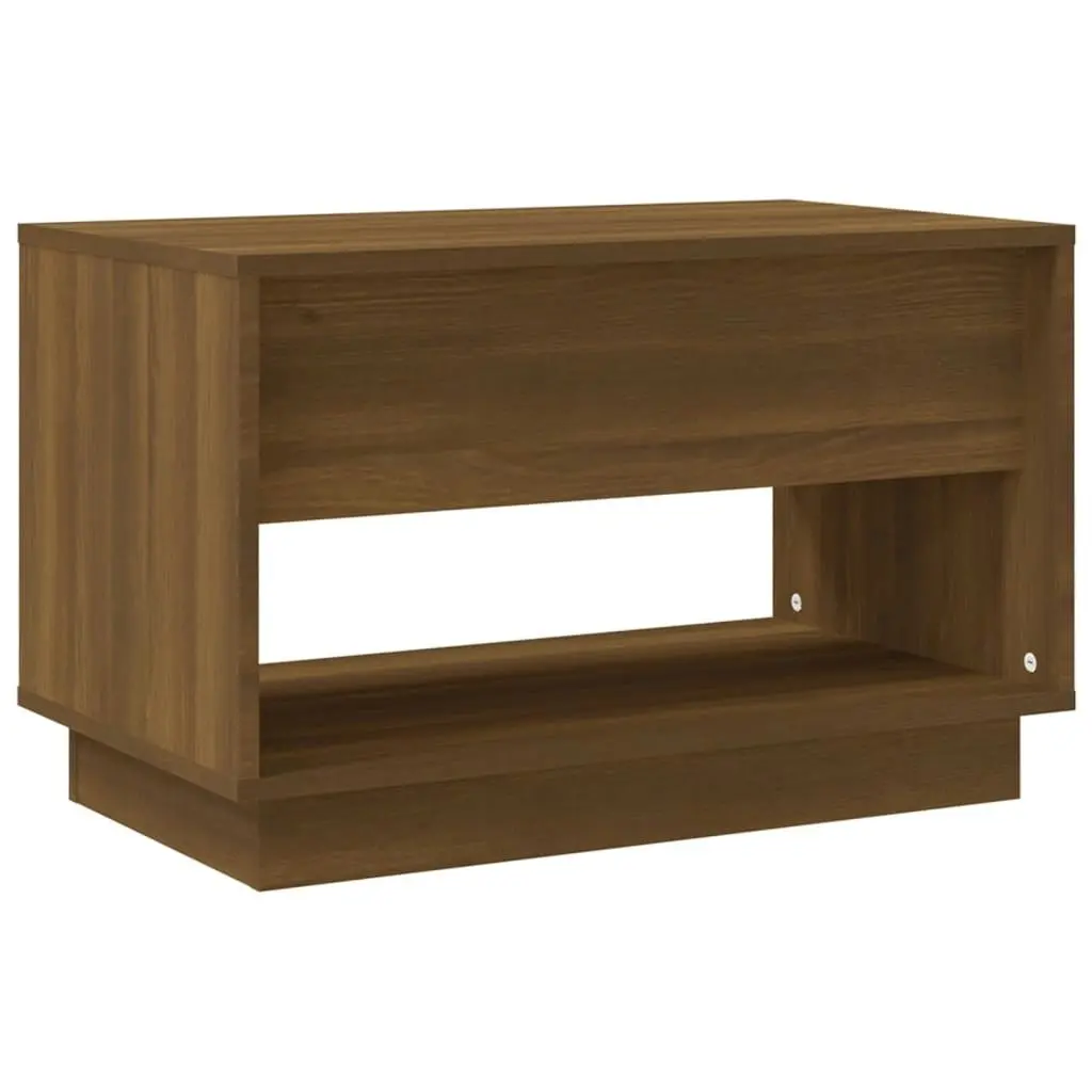 TV Cabinet Brown Oak 70x41x44 cm Engineered Wood 812977