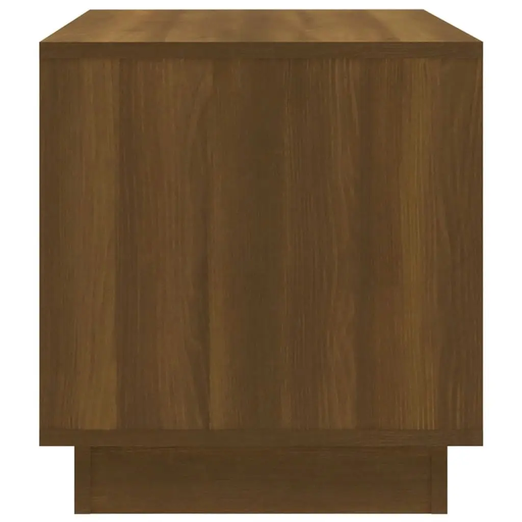 TV Cabinet Brown Oak 70x41x44 cm Engineered Wood 812977