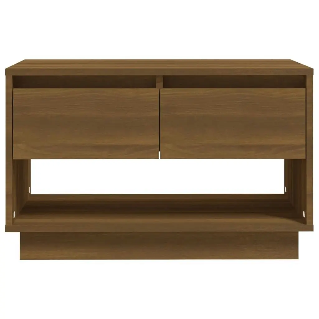 TV Cabinet Brown Oak 70x41x44 cm Engineered Wood 812977