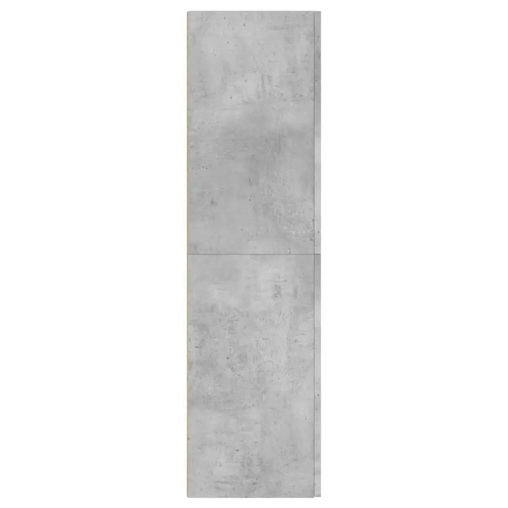 TV Cabinet Concrete Grey 30.5x30x110 cm Engineered Wood 803370