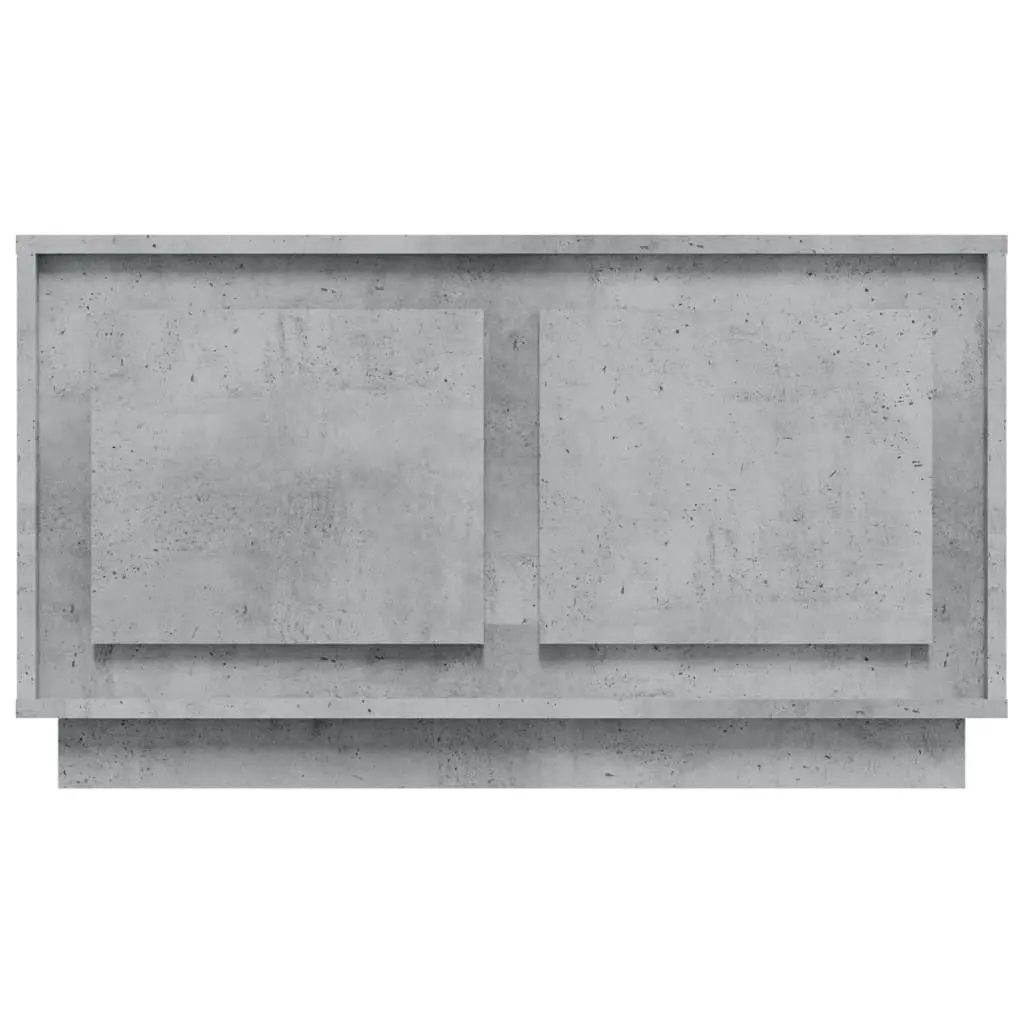 TV Cabinet Concrete Grey 80x35x45 cm Engineered Wood 819856