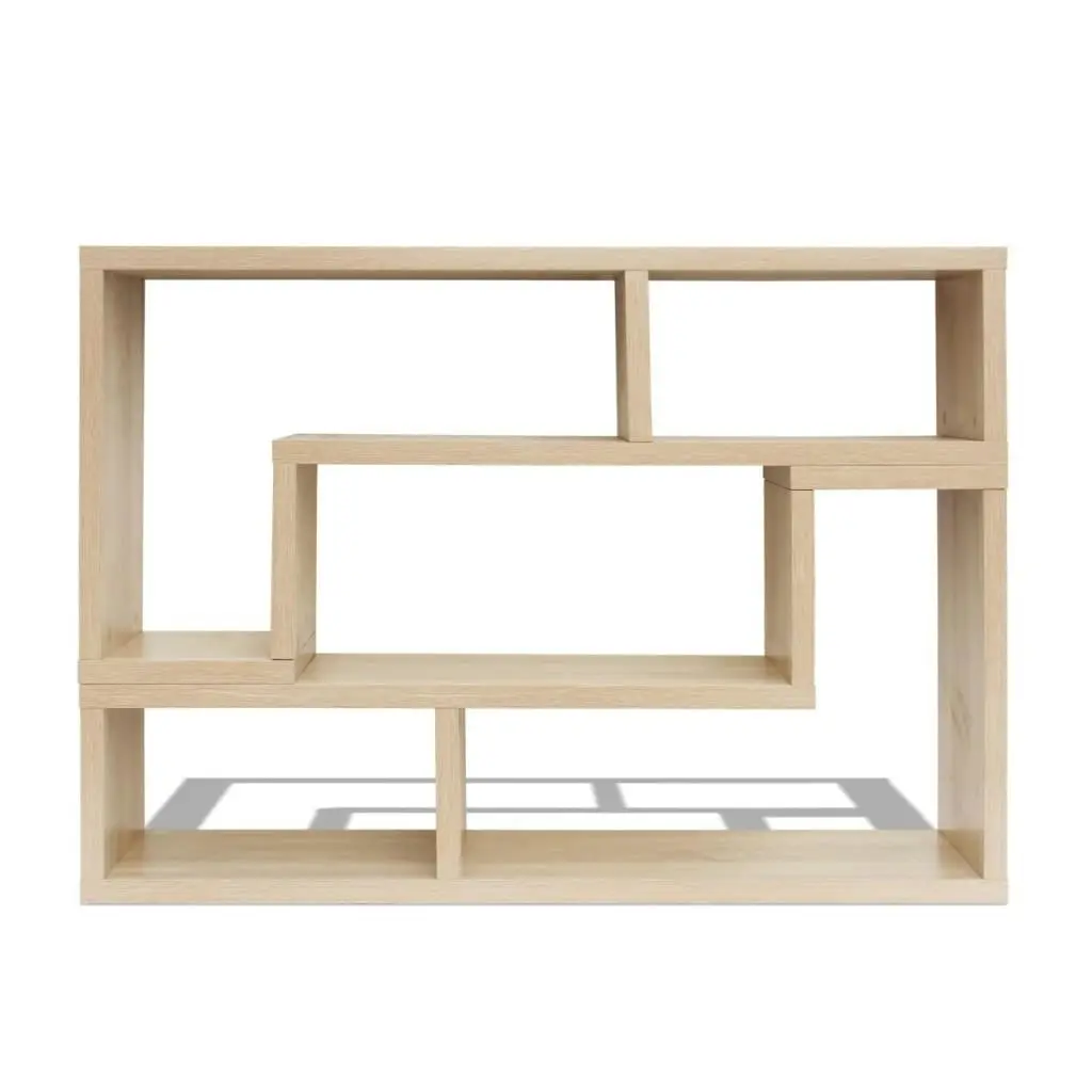 TV Cabinet Double L-Shaped Oak 243065