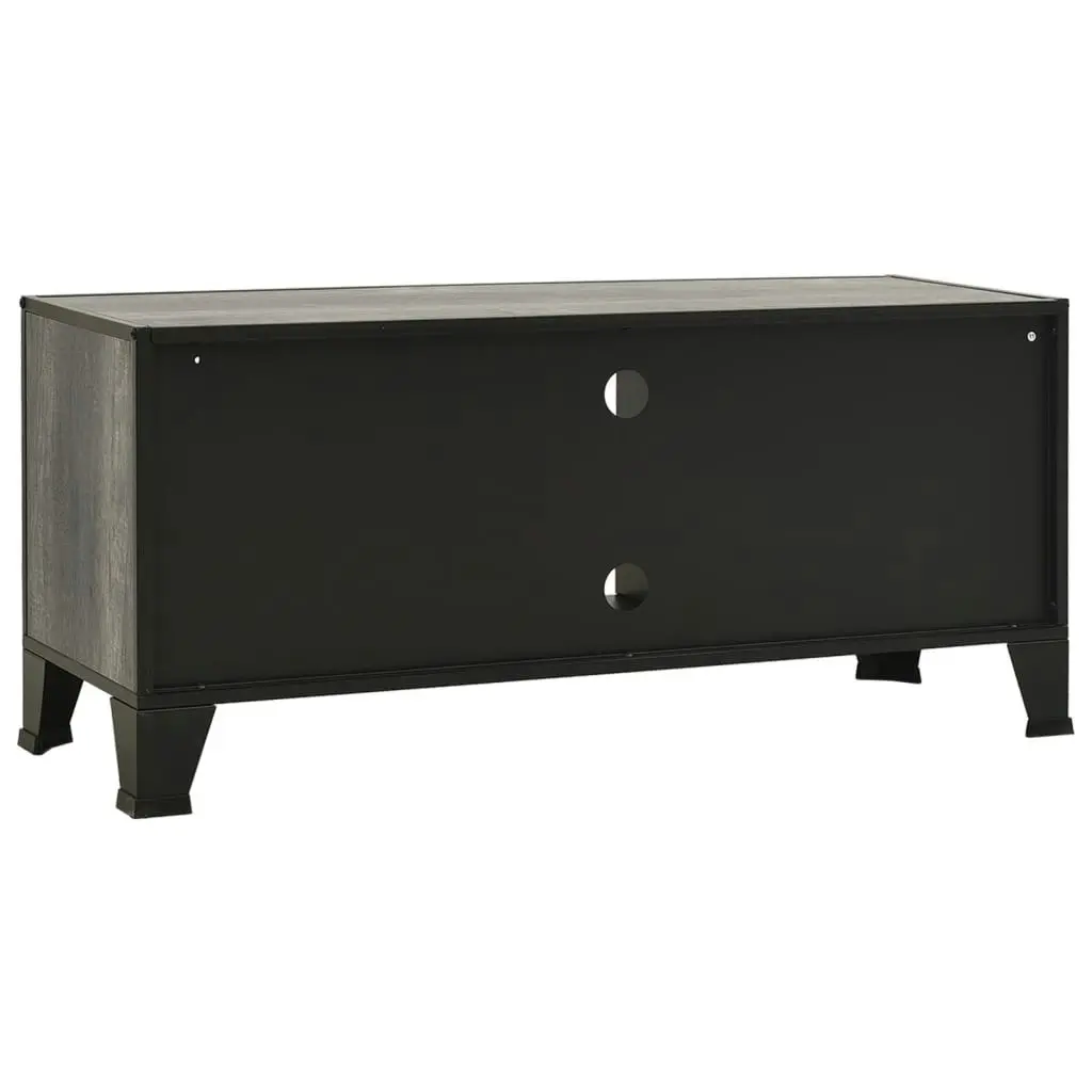 TV Cabinet Grey 105x36x47 cm Metal and MDF 335910