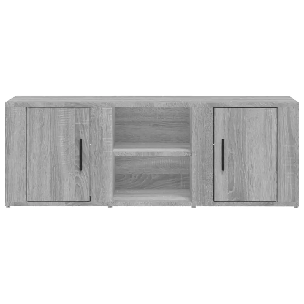 TV Cabinet Grey Sonoma 100x31.5x35 cm Engineered Wood 819434