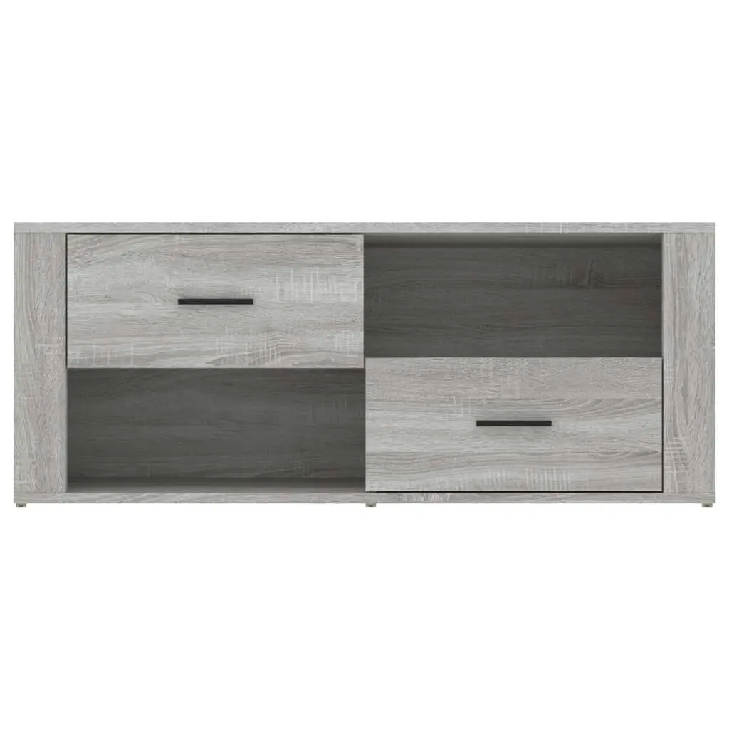 TV Cabinet Grey Sonoma 100x35x40 cm Engineered Wood 823105