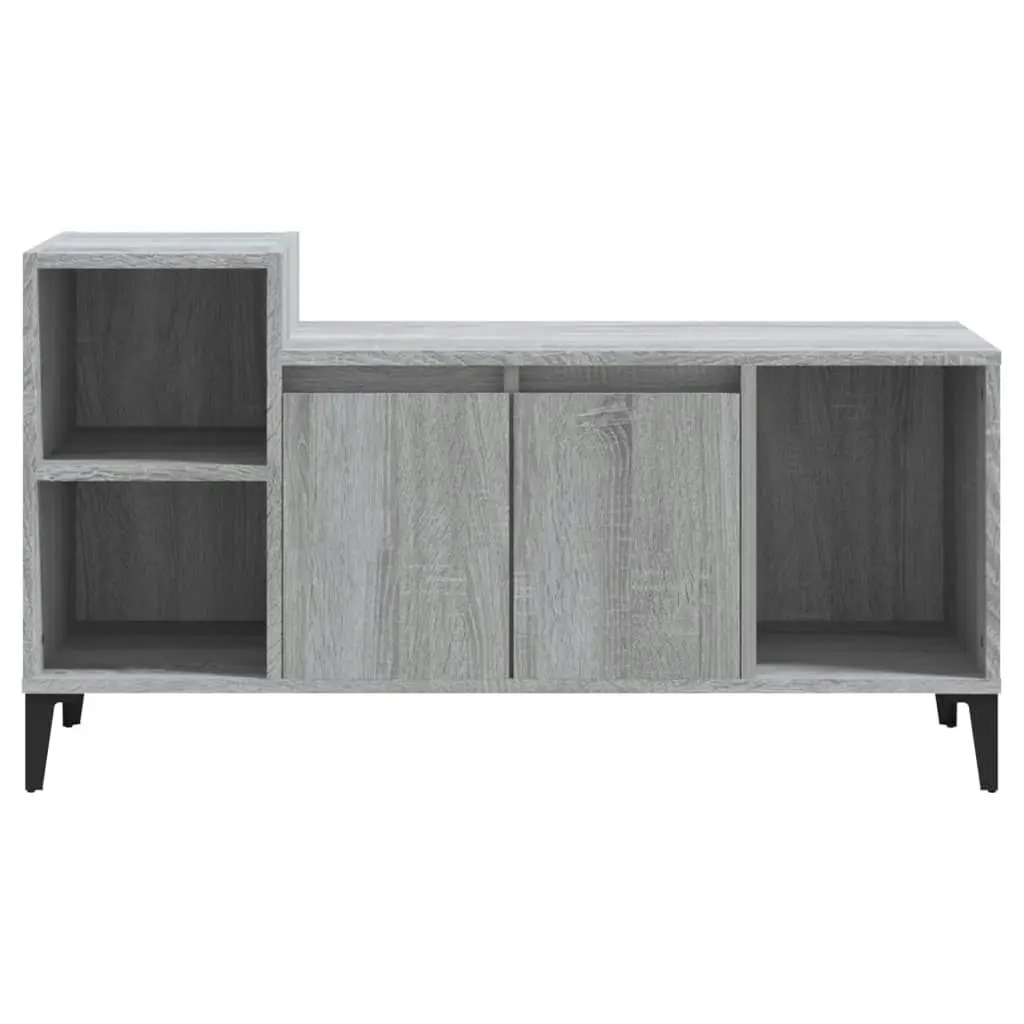 TV Cabinet Grey Sonoma 100x35x55 cm Engineered Wood 821186