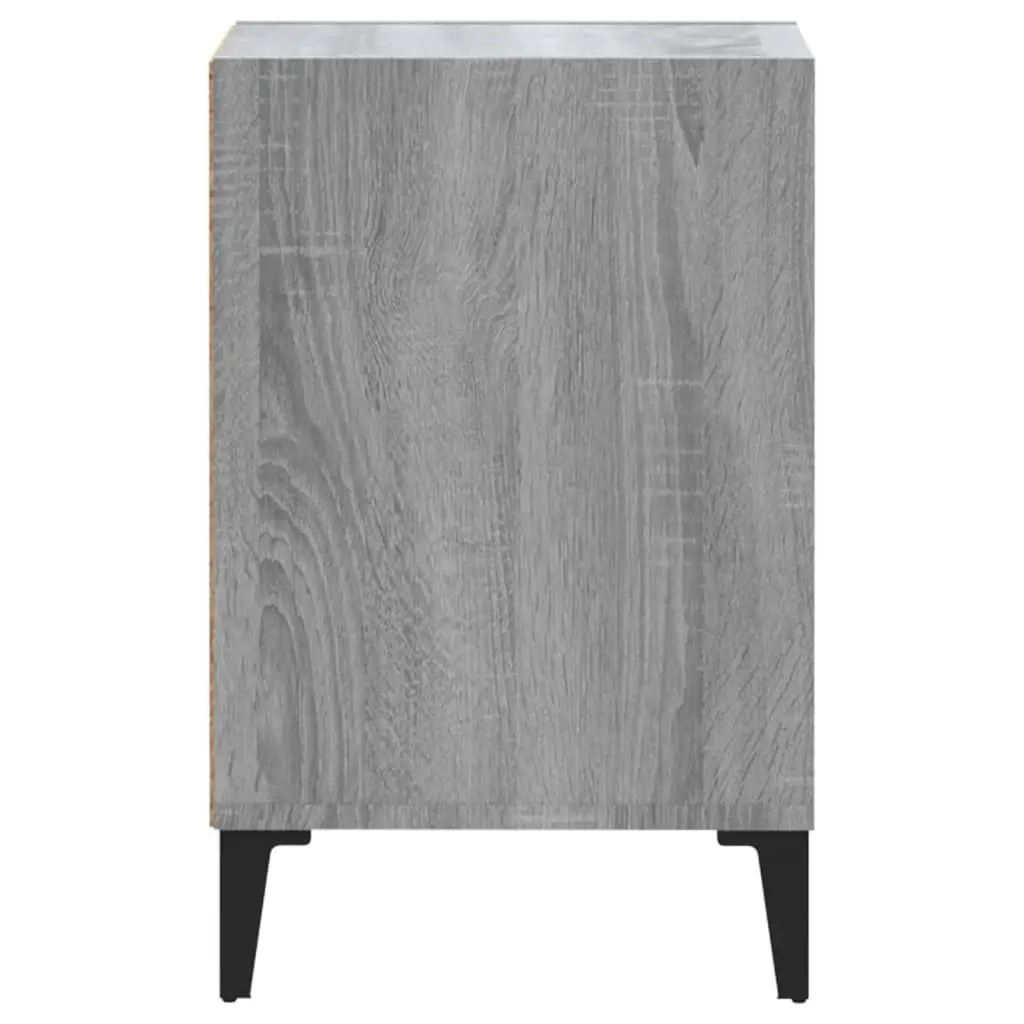 TV Cabinet Grey Sonoma 100x35x55 cm Engineered Wood 821186