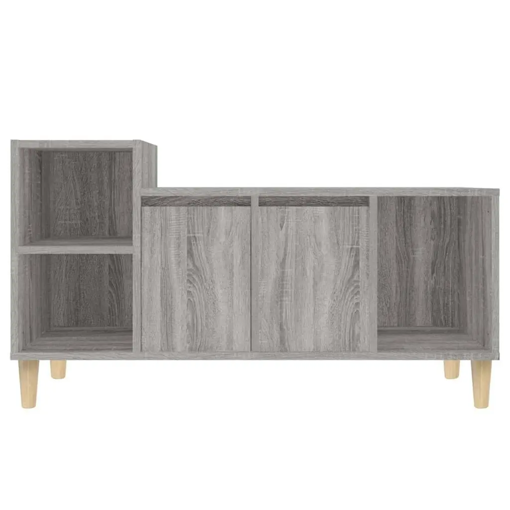 TV Cabinet Grey Sonoma 100x35x55 cm Engineered Wood 821178