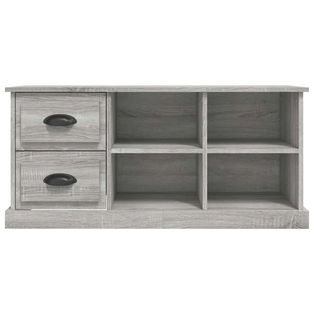 TV Cabinet Grey Sonoma 102x35.5x47.5 cm Engineered Wood 816182