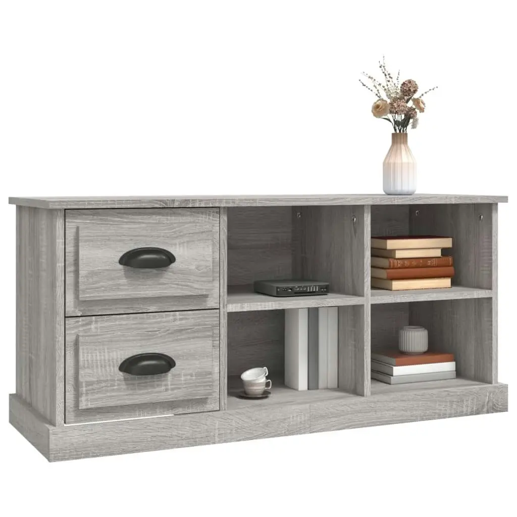 TV Cabinet Grey Sonoma 102x35.5x47.5 cm Engineered Wood 816182