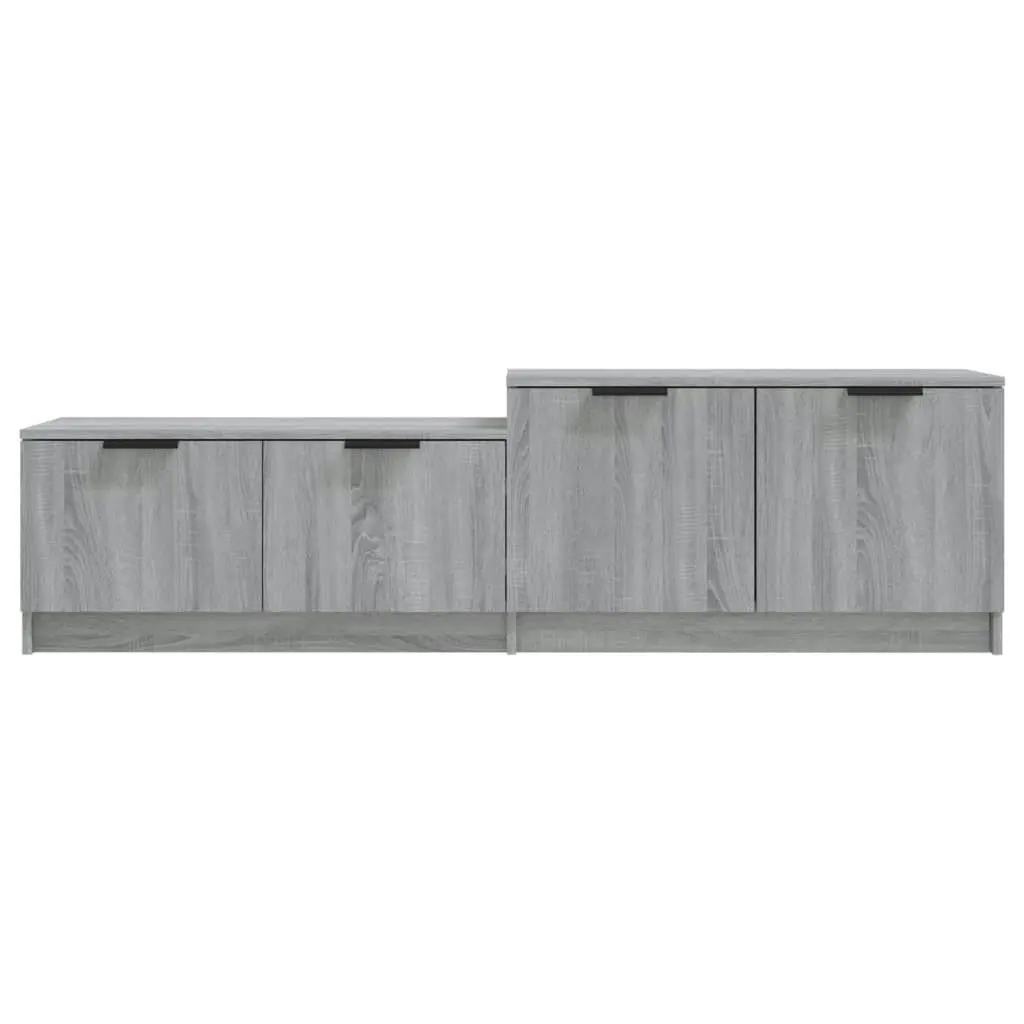 TV Cabinet Grey Sonoma 158.5x36x45 cm Engineered Wood 817124