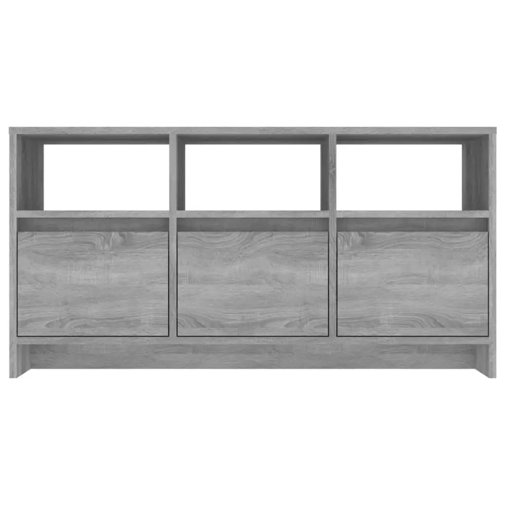 TV Cabinet Grey Sonoma 102x37.5x52.5 cm Engineered Wood 813024