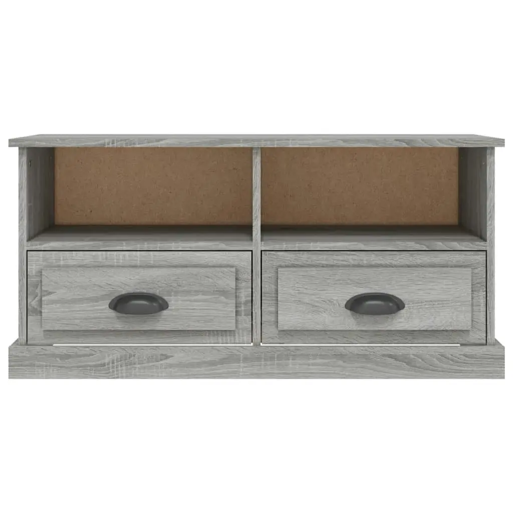 TV Cabinet Grey Sonoma 93x35.5x45 cm Engineered Wood 816470