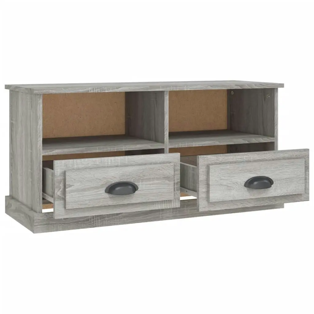 TV Cabinet Grey Sonoma 93x35.5x45 cm Engineered Wood 816470