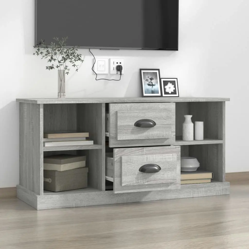 TV Cabinet Grey Sonoma 99.5x35.5x48 cm Engineered Wood 816278