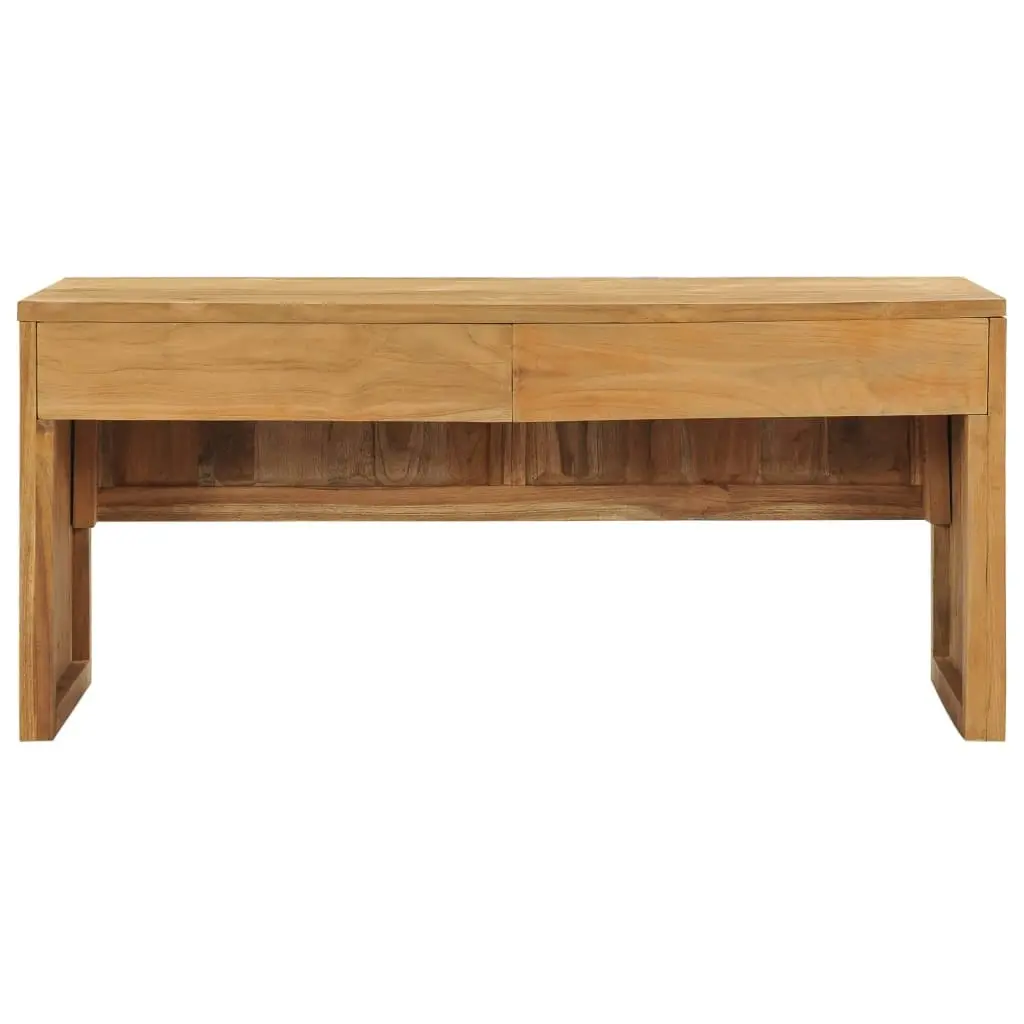 TV Cabinet 100x35x45 cm Solid Teak Wood 288843