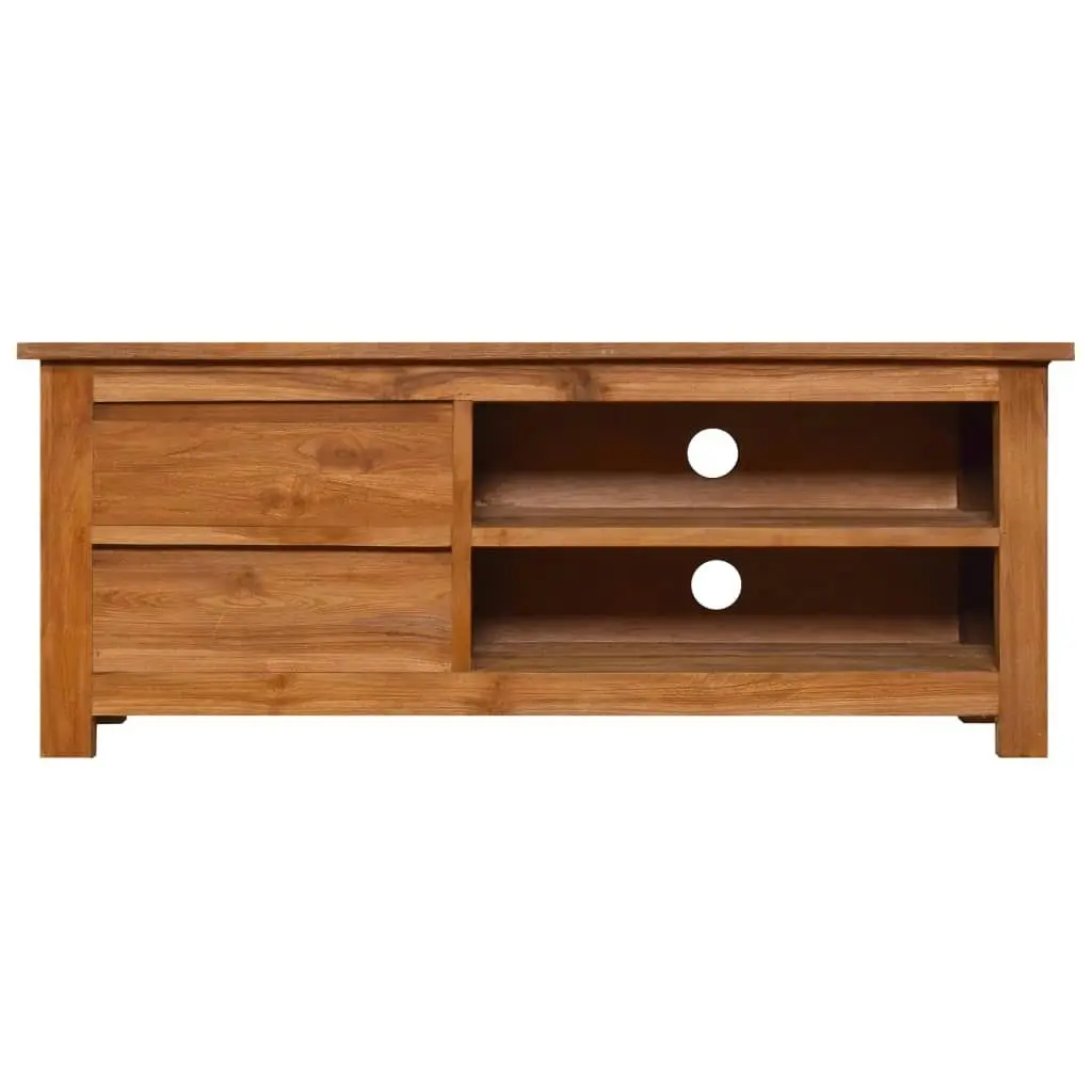 TV Cabinet 100x30x40 cm Solid Teak Wood 289081