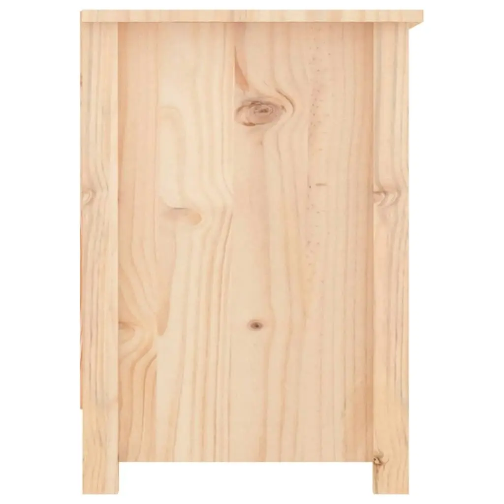 TV Cabinet 103x36.5x52 cm Solid Wood Pine 814584