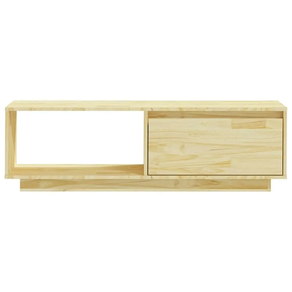 TV Cabinet 110x30x33.5 cm Solid Pinewood 809888