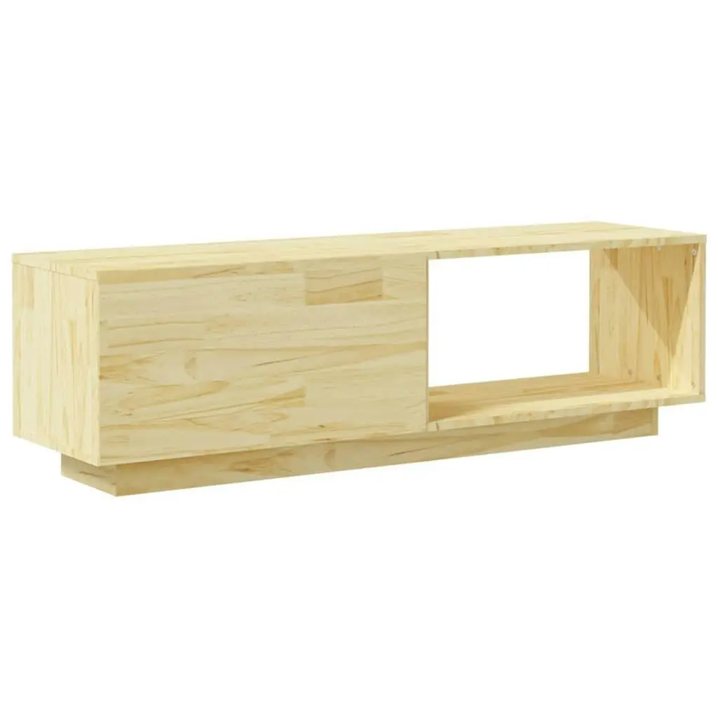 TV Cabinet 110x30x33.5 cm Solid Pinewood 809888