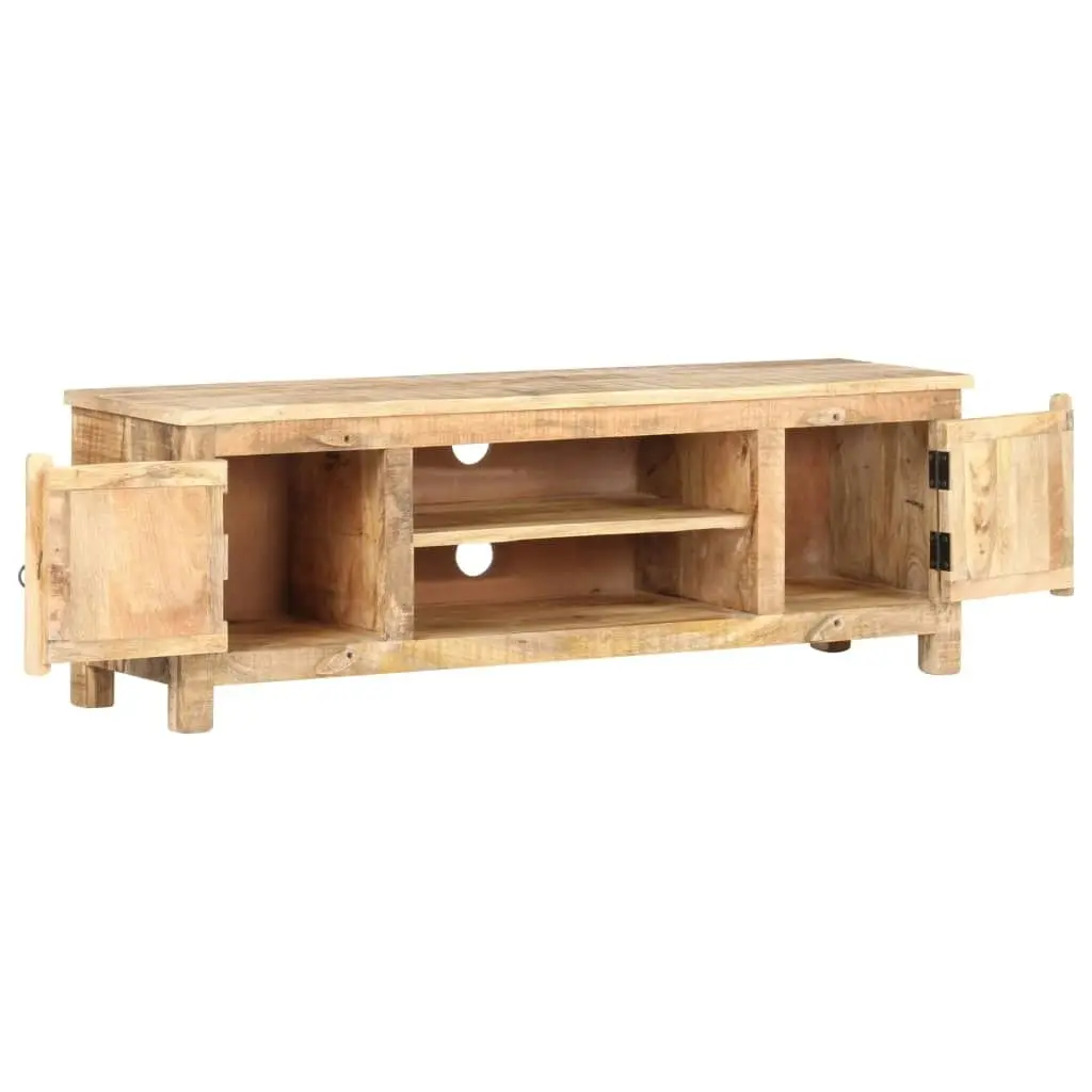 TV Cabinet 120x30x40 cm Rough Mango Wood 320238