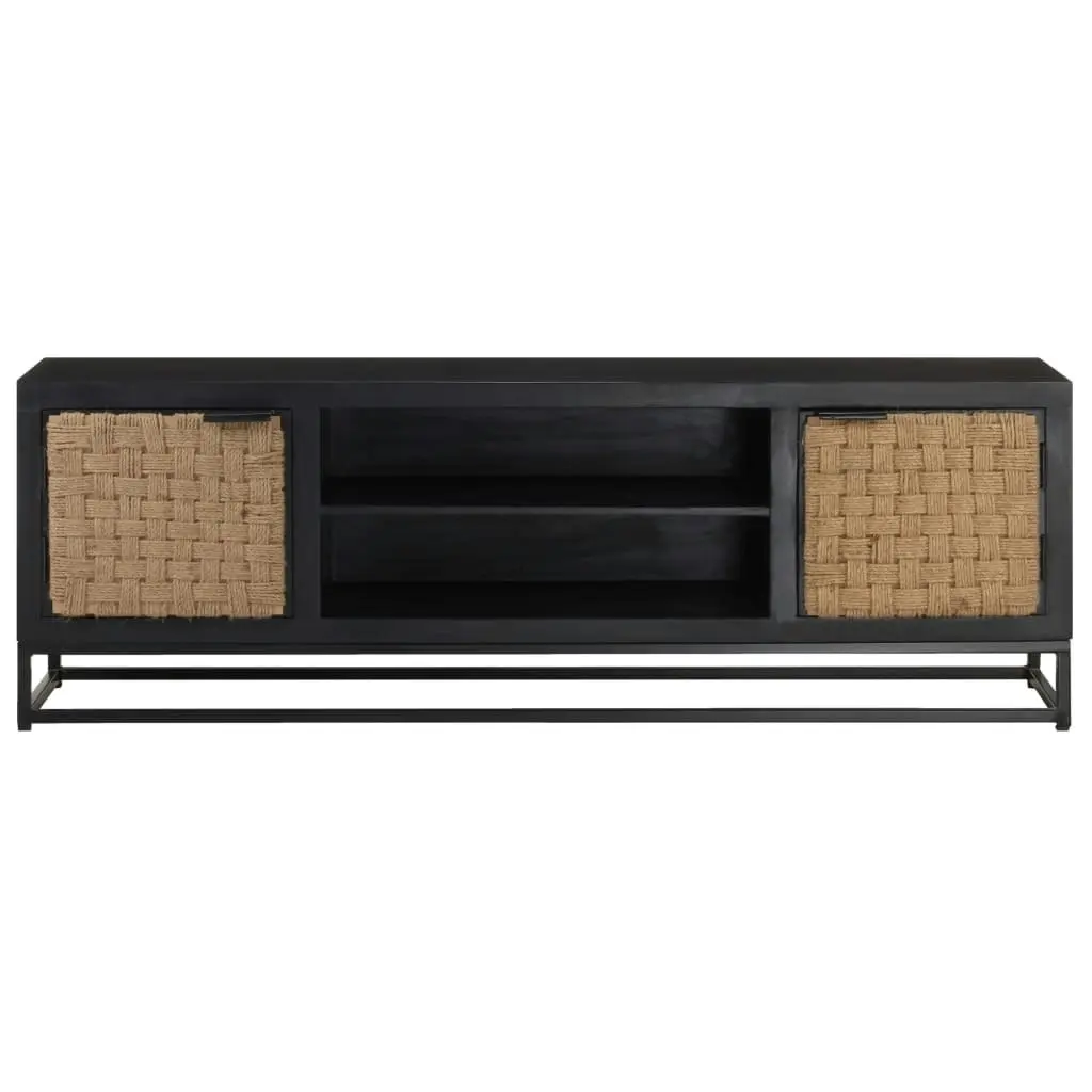 TV Cabinet 120x30x40 cm Solid Mango Wood 323496