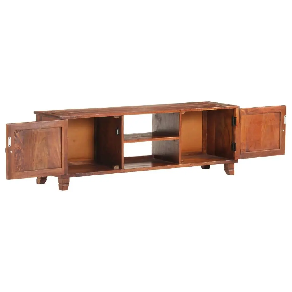 TV Cabinet Honey Brown 120x30x41 cm Solid Acacia Wood 321818