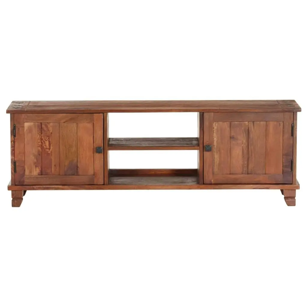 TV Cabinet Honey Brown 120x30x41 cm Solid Acacia Wood 321818