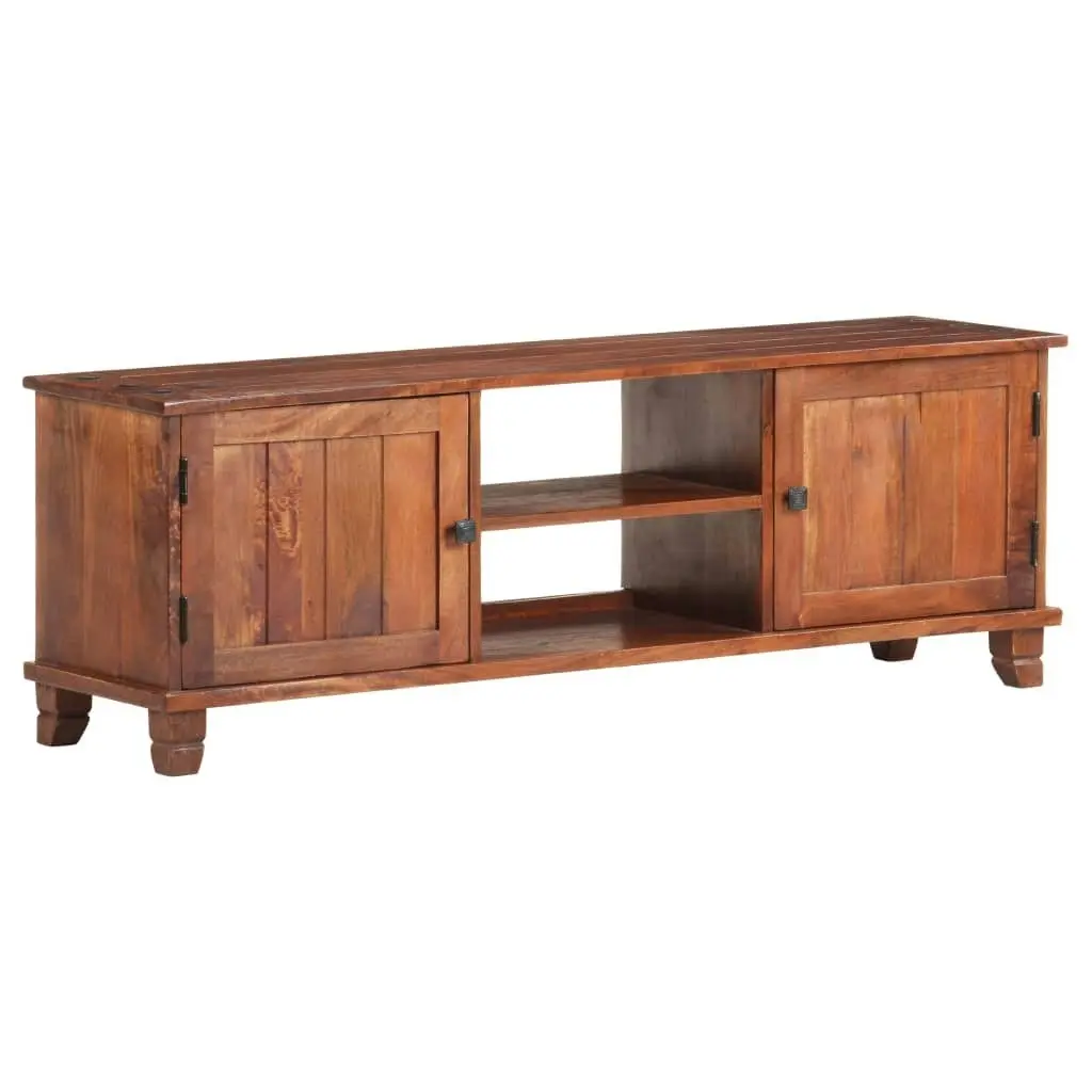 TV Cabinet Honey Brown 120x30x41 cm Solid Acacia Wood 321818