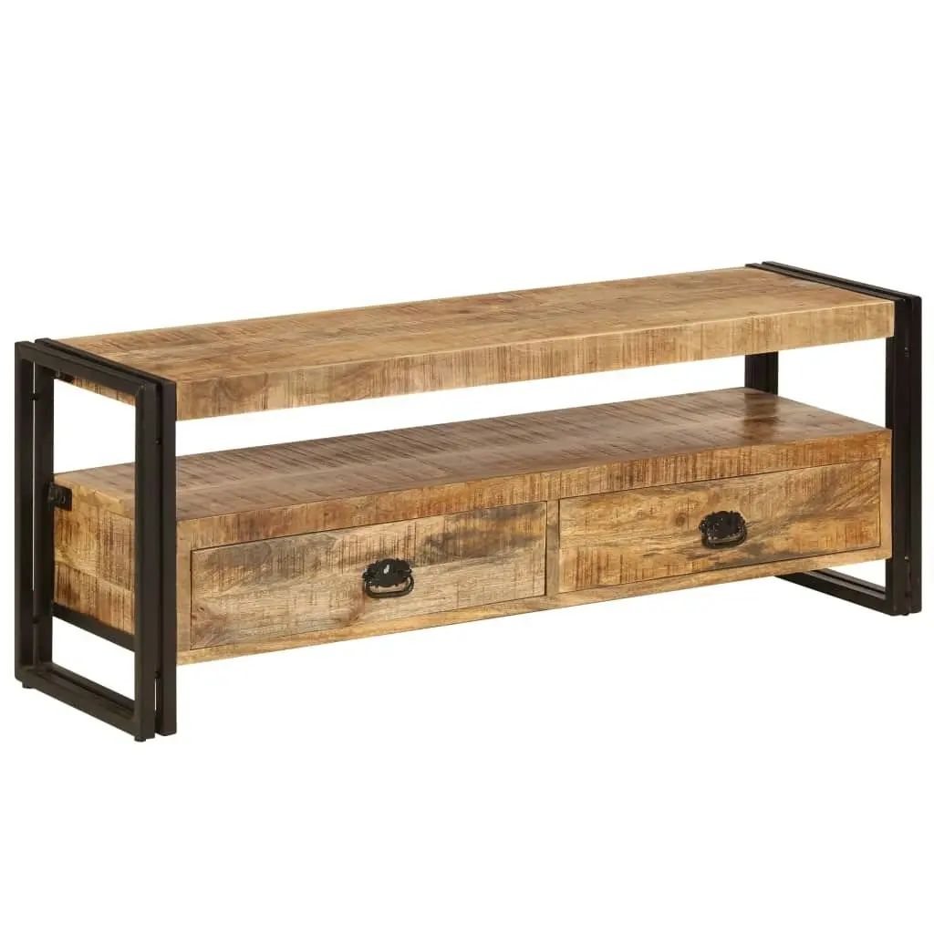 TV Cabinet 120x35x45 cm Solid Mango Wood 247402