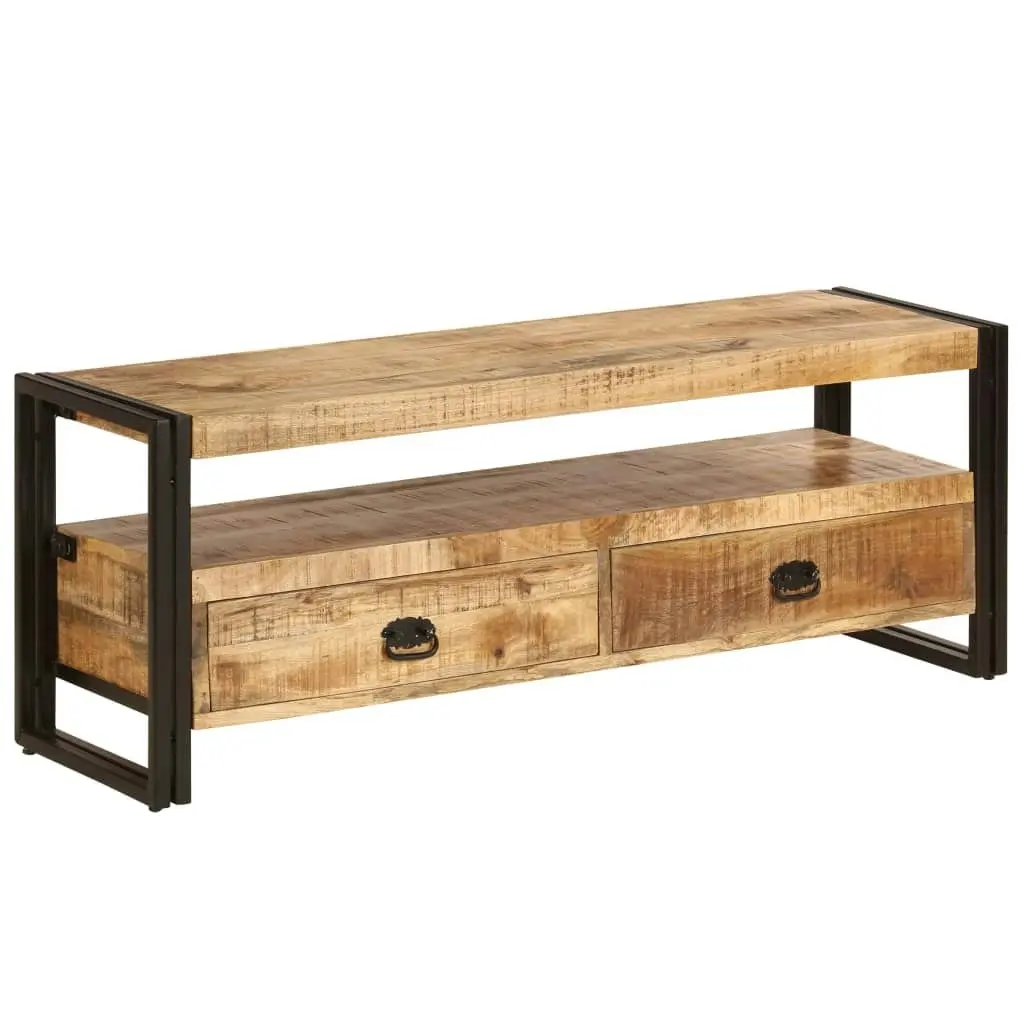 TV Cabinet 120x35x45 cm Solid Mango Wood 247402