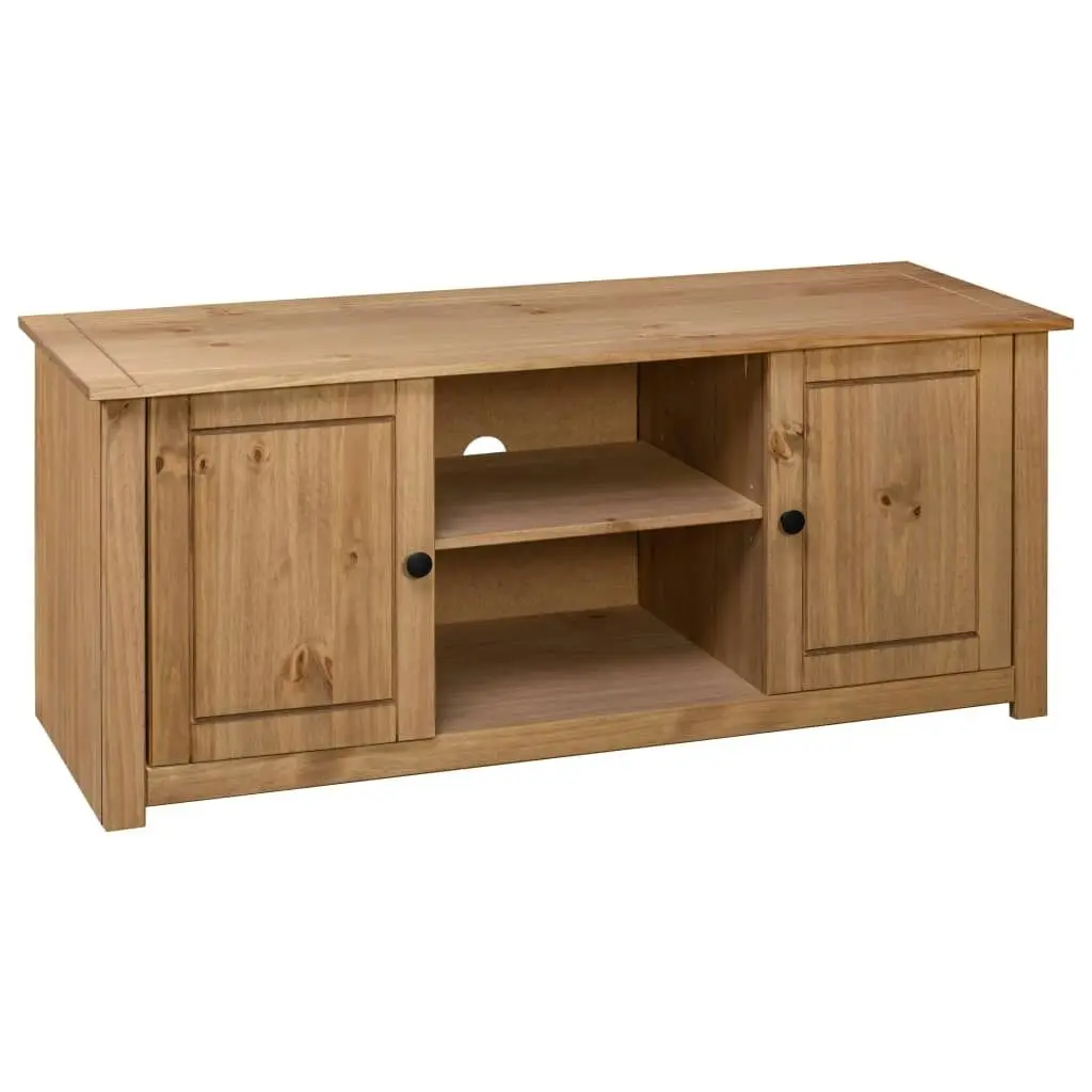 TV Cabinet 120x40x50 cm Solid Pine Wood Panama Range 282670