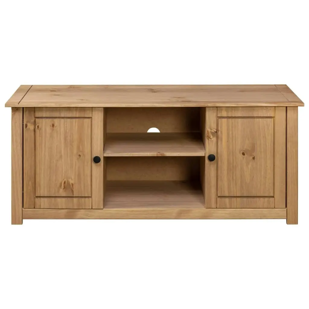 TV Cabinet 120x40x50 cm Solid Pine Wood Panama Range 282670