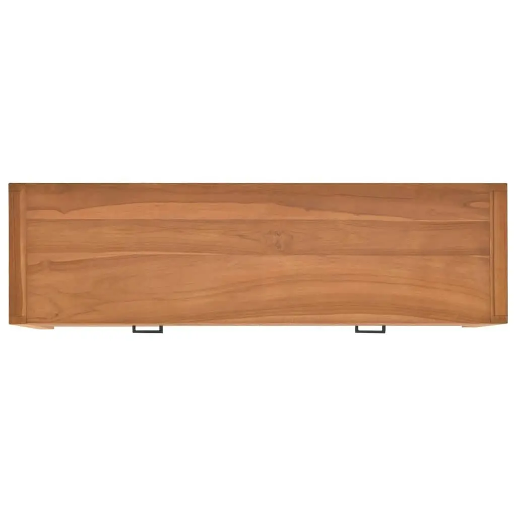 TV Cabinet 120x40x45 cm Solid Wood Teak 337921