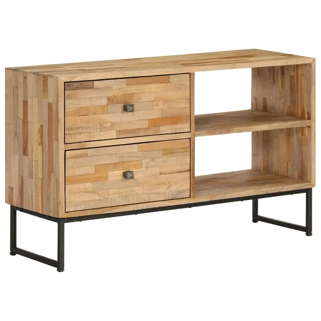 TV Cabinet Reclaimed Teak Wood 90x30x55 cm 246081