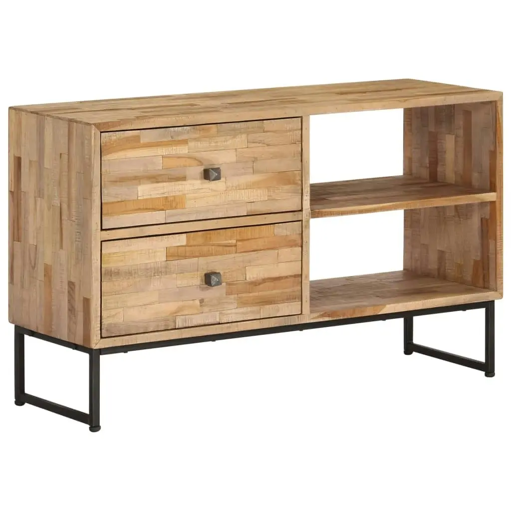 TV Cabinet Reclaimed Teak Wood 90x30x55 cm 246081