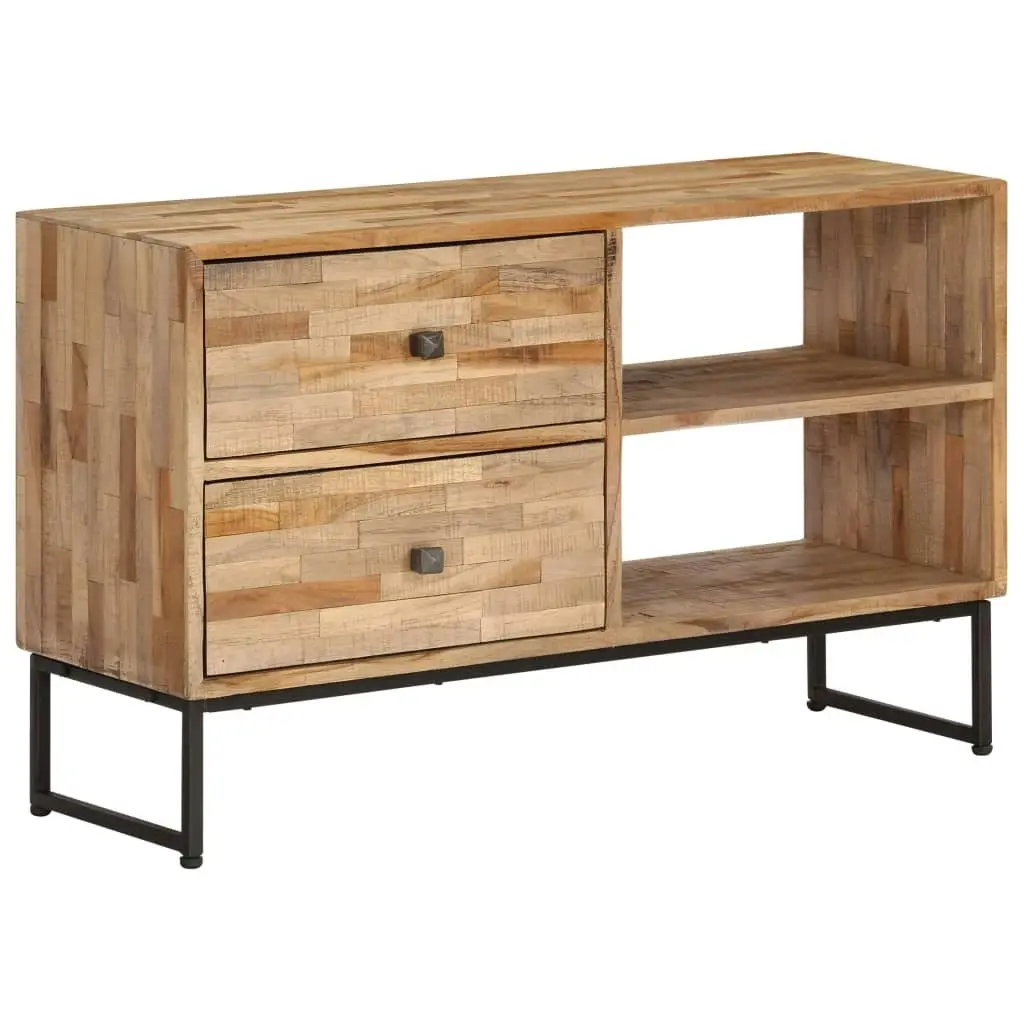 TV Cabinet Reclaimed Teak Wood 90x30x55 cm 246081