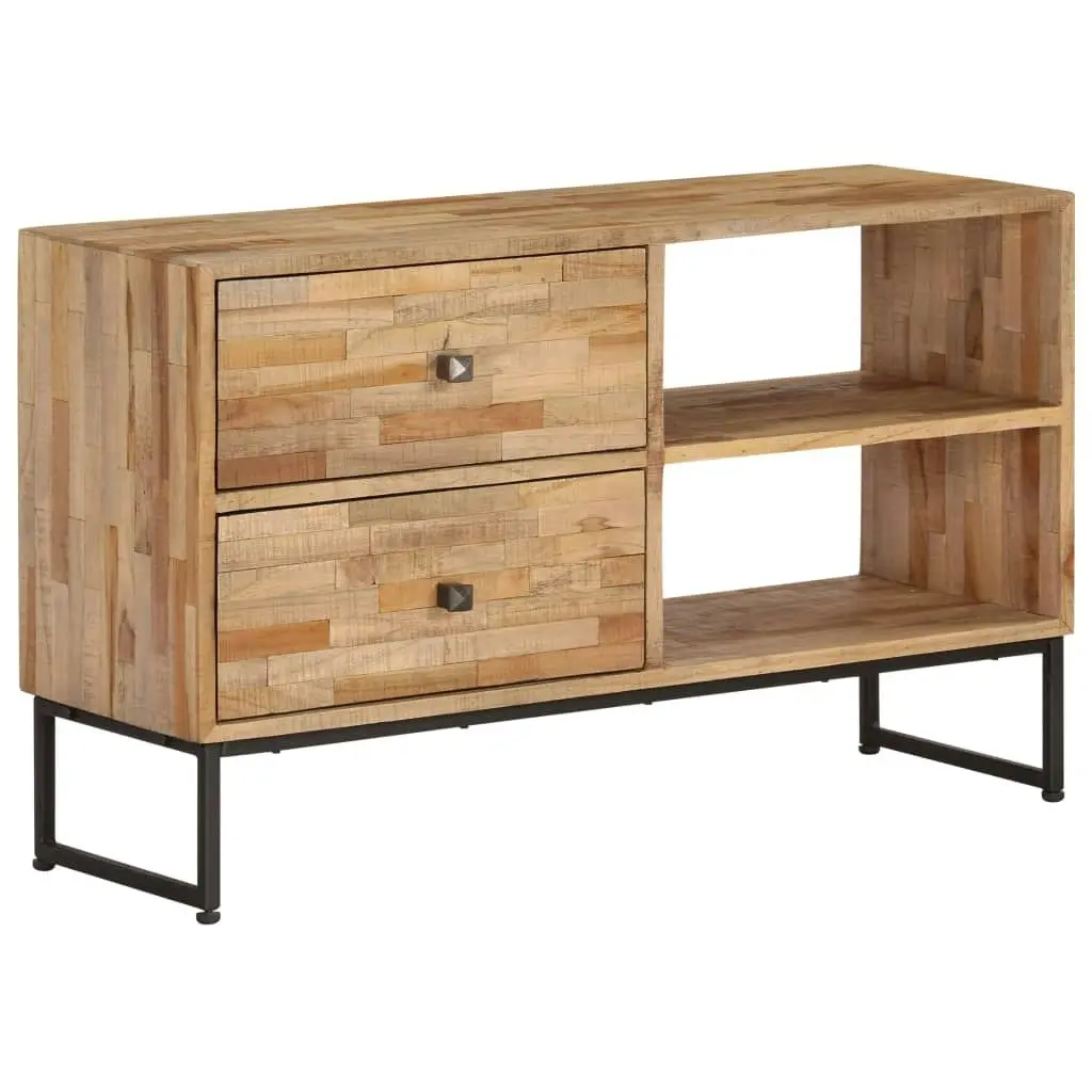 TV Cabinet Reclaimed Teak Wood 90x30x55 cm 246081