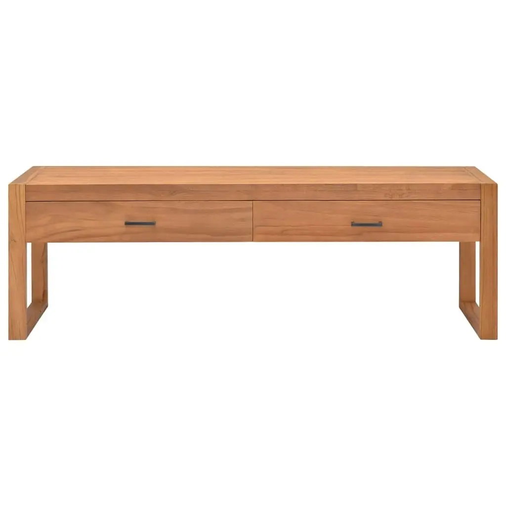 TV Cabinet 140x40x45 cm Teak Wood 325273