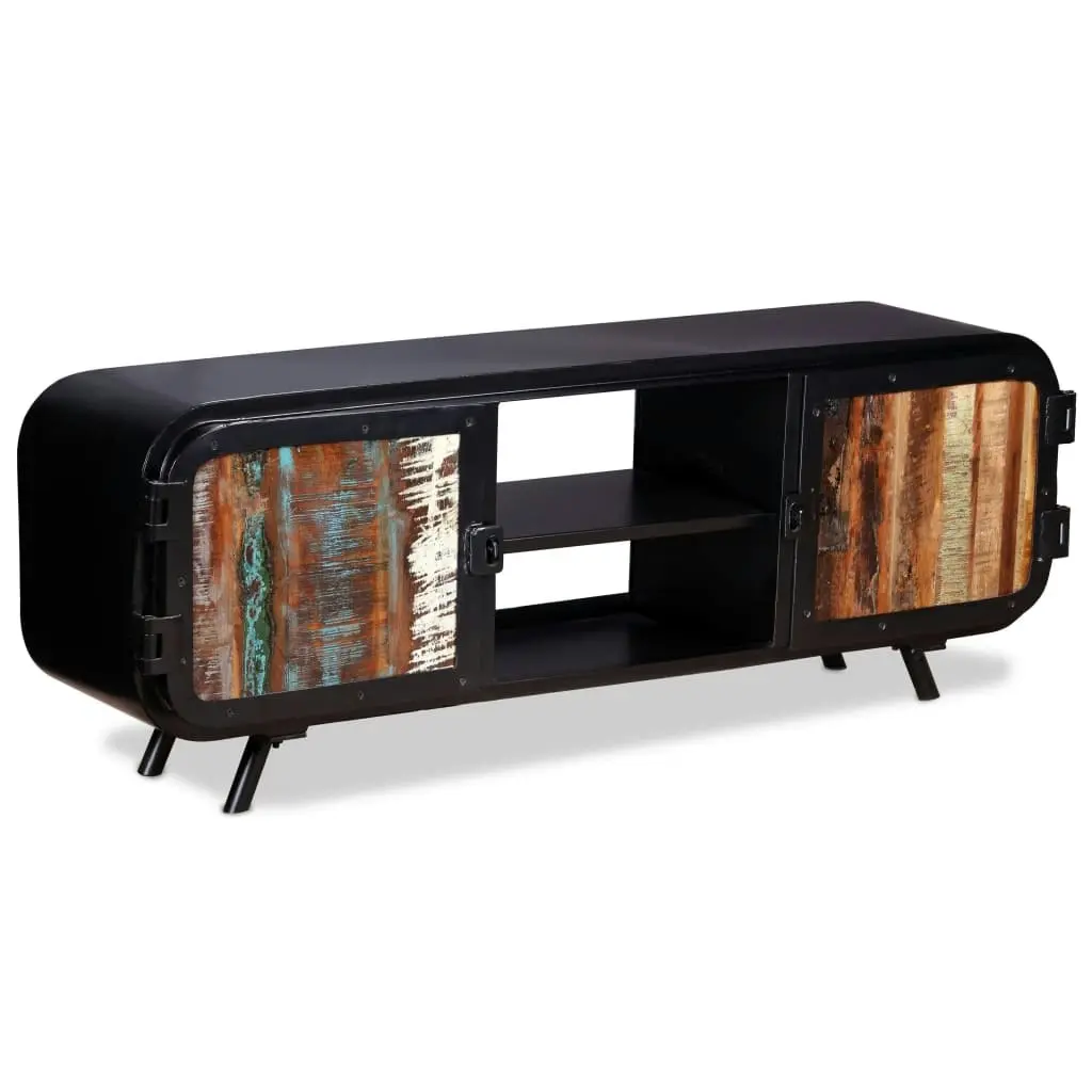 TV Cabinet Reclaimed Wood 120x30x45 cm 243981