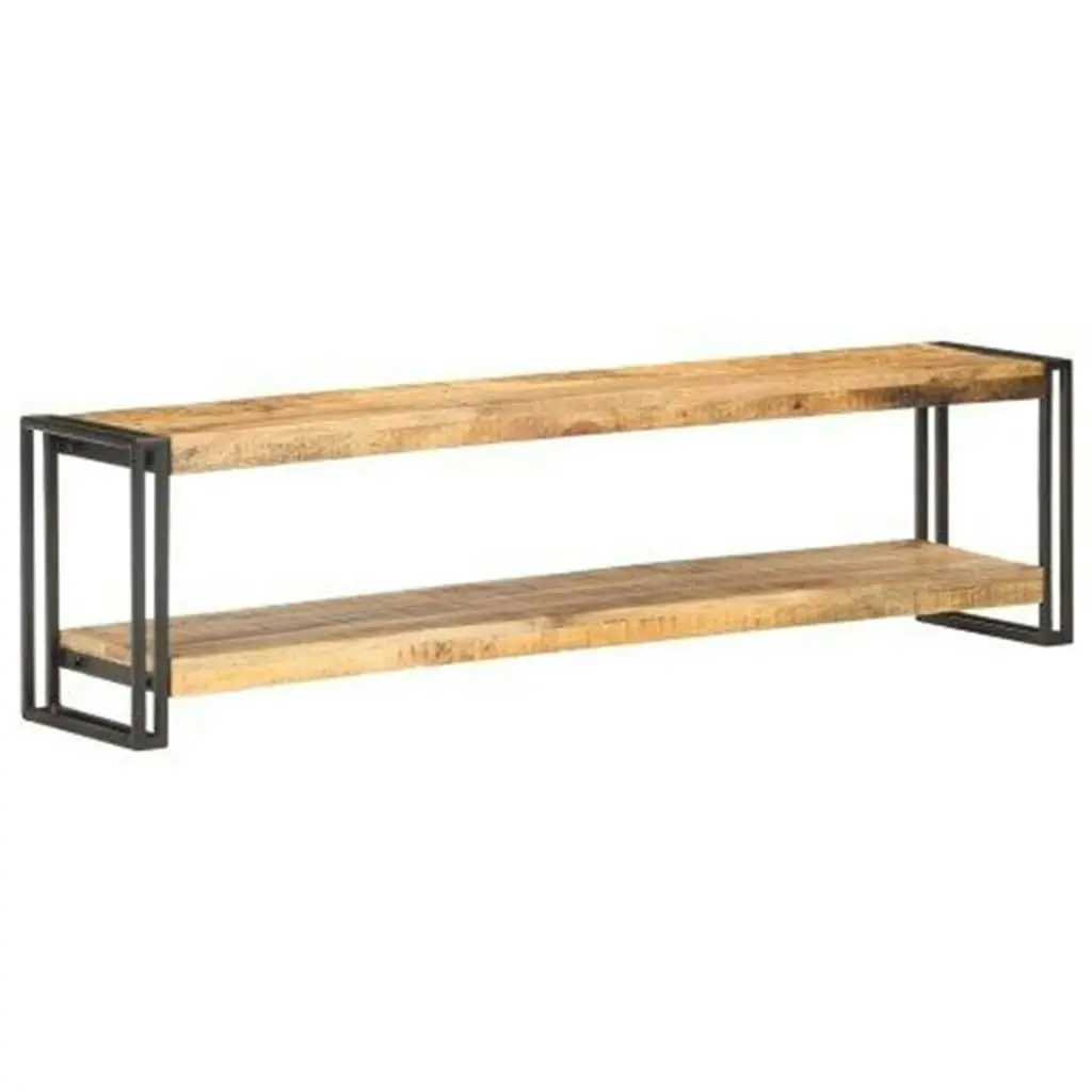 TV Cabinet 150x30x40 cm Rough Mango Wood 320791